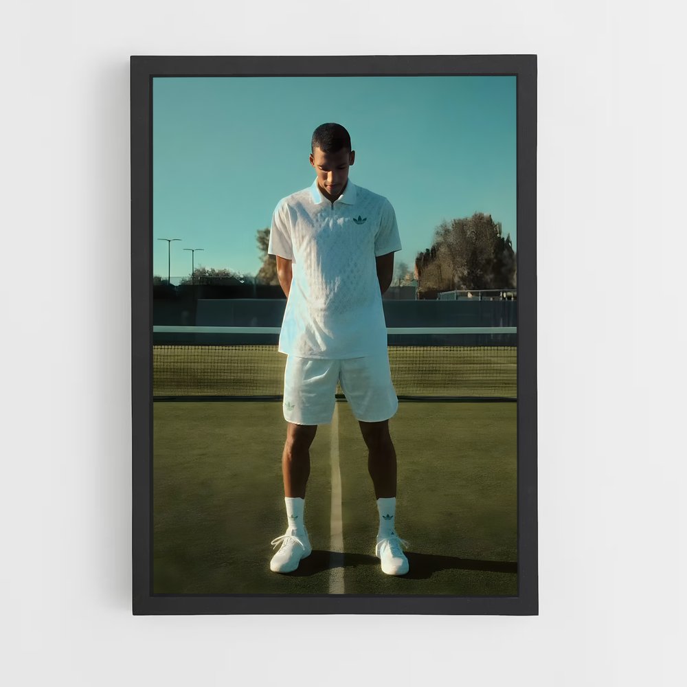 Poster Felix hommage – affiche Tennis (vue 2)